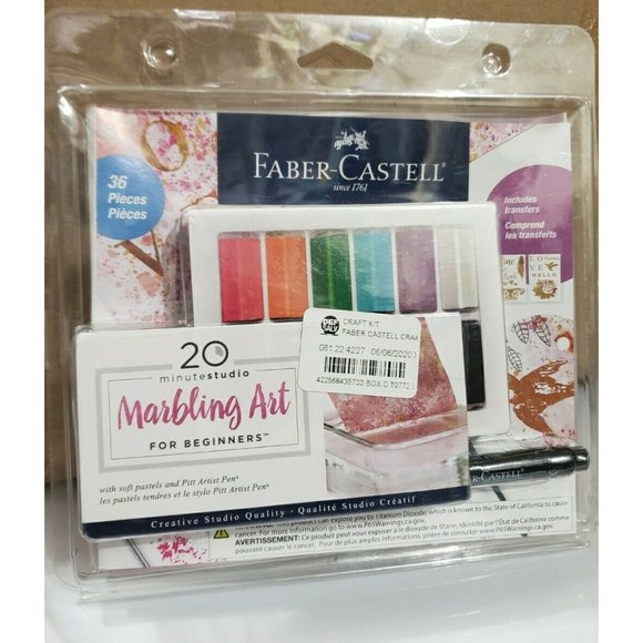 36pc 20 Minute Studio Marbling Art for Beginners - - Picture 3 of 3